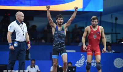 Mahir Azərbaycana ilk qızıl medalı qazandırdı - FOTO-LENT
