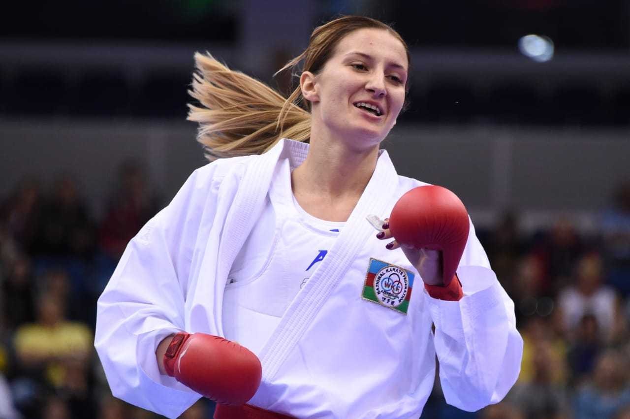 "Minsk 2019": Azərbaycanın qadın karateçisi finala yüksəldi