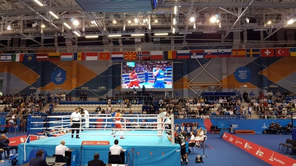 "Minsk 2019": Azərbaycan boksçusu qızıl medal qazandı