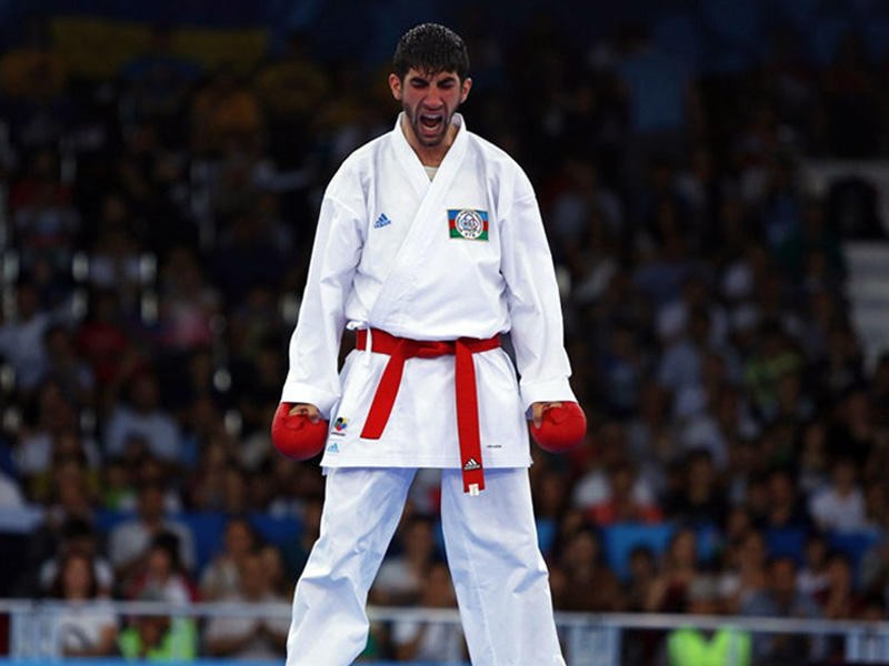 Azərbaycan karateçisi Avropa Oyunlarının yarımfinalında
