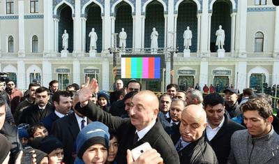 Prezident və qızı “Ulduzlar Finalı”nda - FOTOLAR