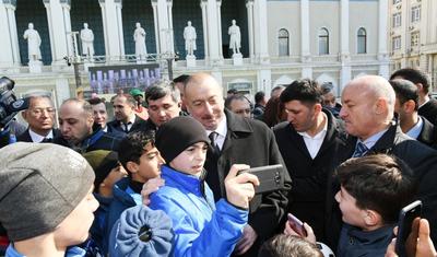 Prezident və qızı “Ulduzlar Finalı”nda - FOTOLAR