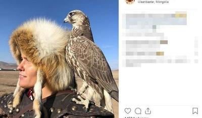 Putini nakauta salan qadın kimdi? - FOTOLAR