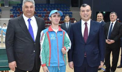Azərbaycanlı nazirlər tennis oynadı - FOTOLAR