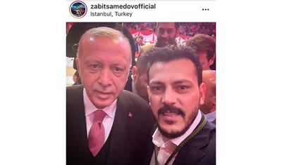 SÜRPRİZ GÖRÜŞ - Səmədov Ərdoğanla bir arada - FOTO