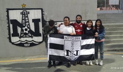 "Neftçi"yə dəstək üçün Çindən 3 nəfər gəldi - FOTOLAR