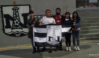 "Neftçi"yə dəstək üçün Çindən 3 nəfər gəldi - FOTOLAR