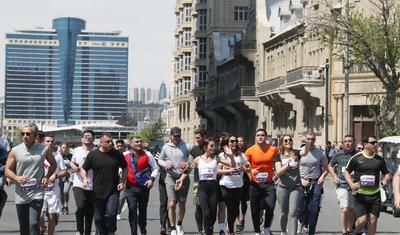 “Bakı Marafonu 2019”da maraqlı anlarla - FOTOREPORTAJ