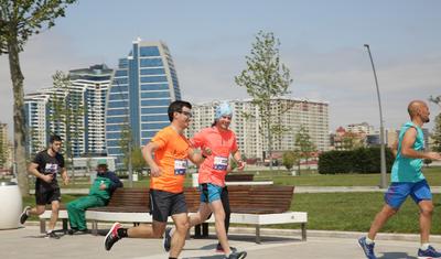 “Bakı Marafonu 2019”da maraqlı anlarla - FOTOREPORTAJ