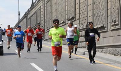“Bakı Marafonu 2019”da maraqlı anlarla - FOTOREPORTAJ