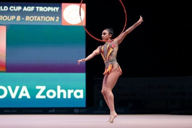 Azərbaycan gimnastı Avropa çempionatında çıxışını başa vurdu