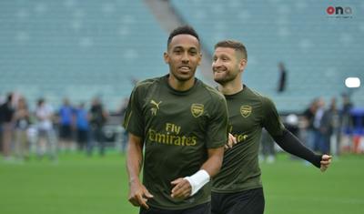 "Arsenal"ın ulduzlarını Bakıda o ki var tərlətdilər! FOTOREPORTAJ