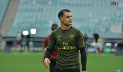 "Arsenal"ın ulduzlarını Bakıda o ki var tərlətdilər! FOTOREPORTAJ