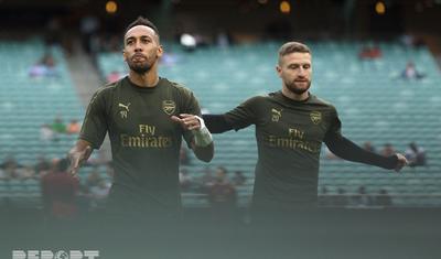 "Arsenal"ın ulduzlarını Bakıda o ki var tərlətdilər! FOTOREPORTAJ
