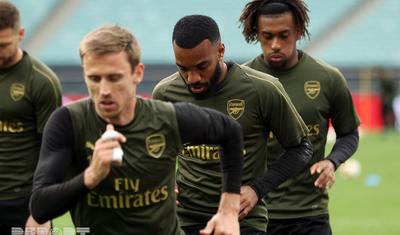 "Arsenal"ın ulduzlarını Bakıda o ki var tərlətdilər! FOTOREPORTAJ