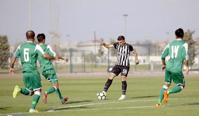 "Neftçi"nin futbolçusu "əsgər salamı" verdi