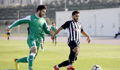 "Neftçi"nin futbolçusu "əsgər salamı" verdi