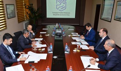 Bank və şirkət adamları "Sumqayıt" rəhbərliyində yer aldı