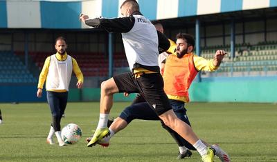 Sopiç "Sabah"da ilk məşqinə çıxdı -