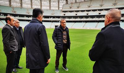 Şenol Günəş Bakı Olimpiya Stadionunda -