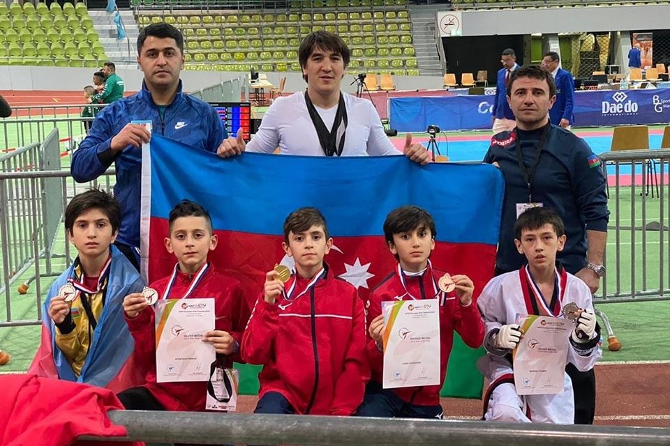 Azərbaycan Almaniyada ilk gündə 5 medal qazandı