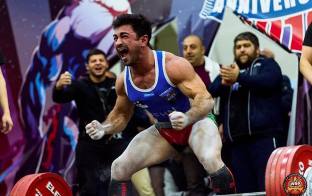 Azərbaycanlı Rusiyada dünya rekordu ilə “qızıl” qazandı
