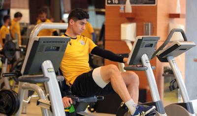 "Sabah"ın baş məşqçisi futbolçulara qoşulub… -