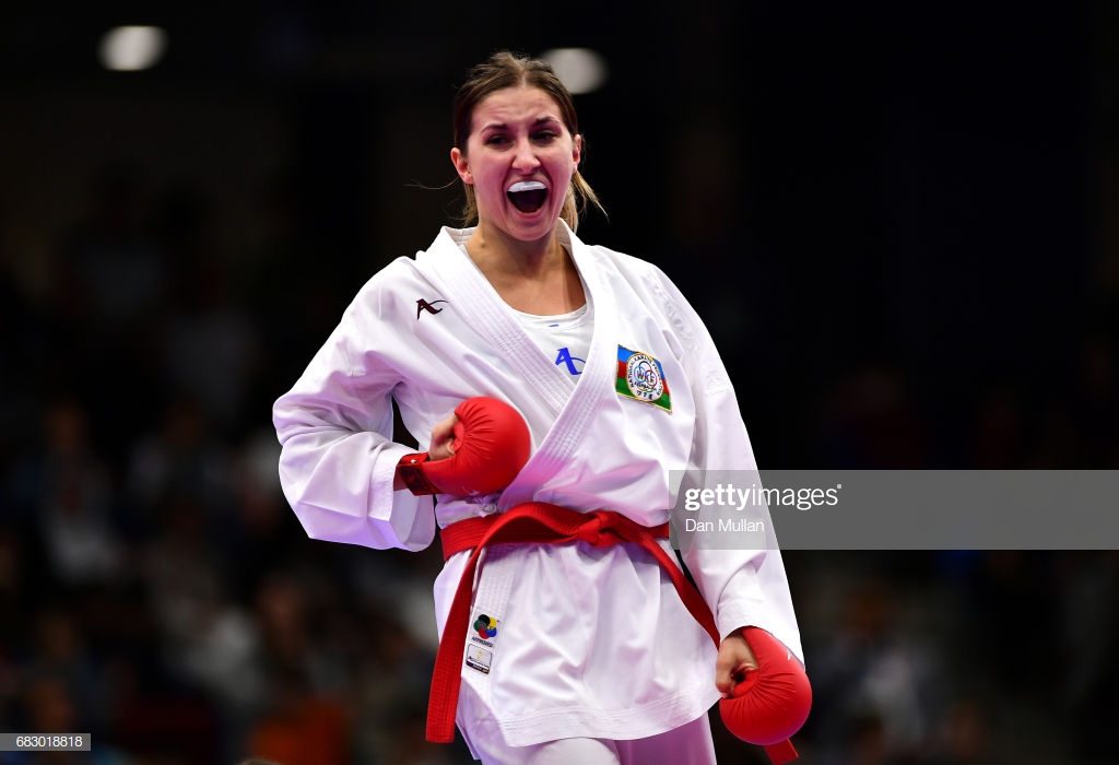 İrina Zaretska medal və olimpiya lisenziyası qazandı