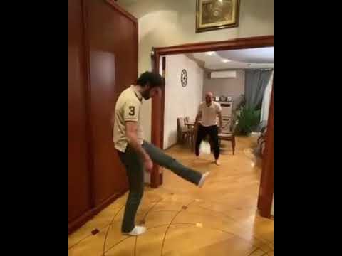 Azərbaycanlı qohum futbolçular bunu etdi - VİDEO