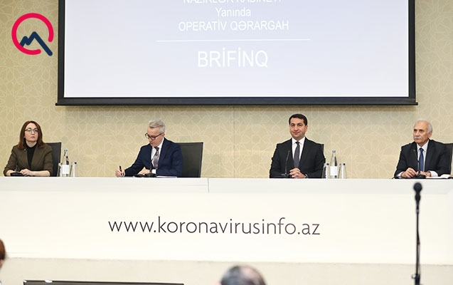 Koronavirusla bağlı mətbuat konfransından CANLI YAYIM