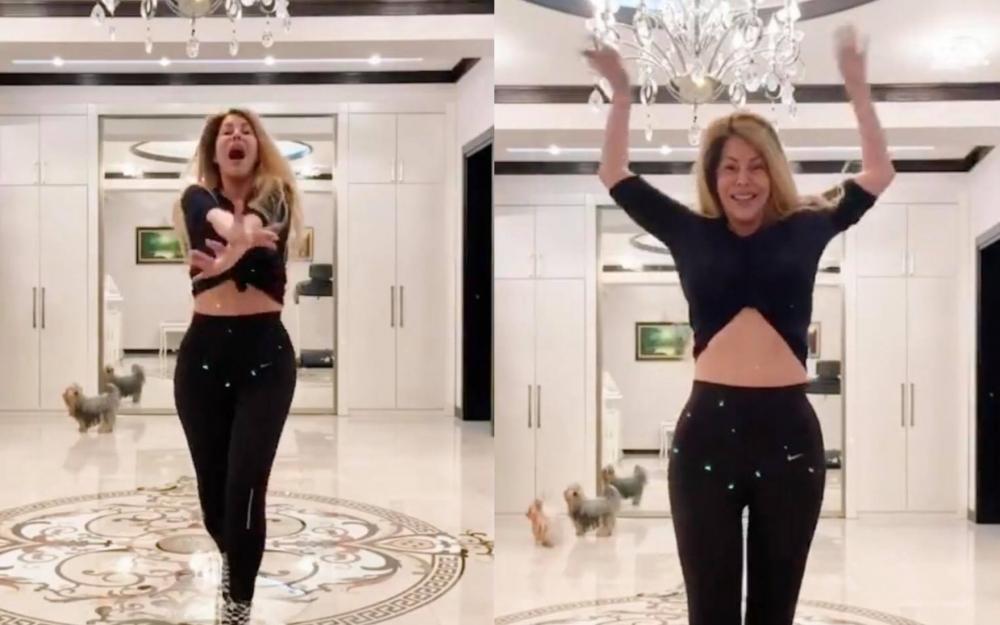 Aygün Kazımova "Evdə qal, idman et" deyəndən sonra… - VIDEO