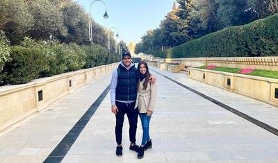 "Zirə"li futbolçunun Bakıda olan sevgilisi -
