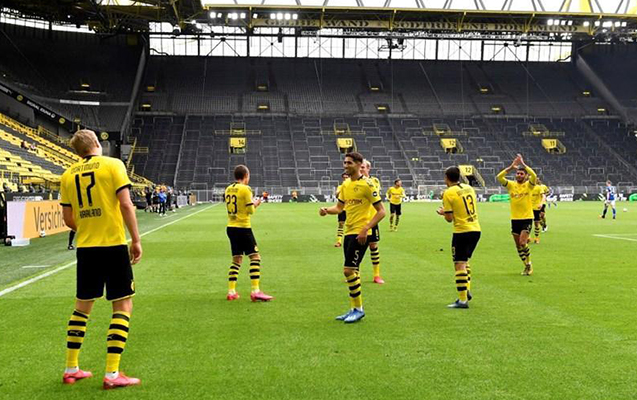 Bundesliqa bərpa olundu, qolu belə qeyd etdilər - FOTOLAR