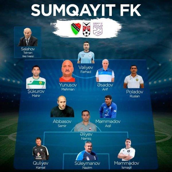 Sumqayıtlılardan ibarət "qızıl 11-lik"də kimlər var?