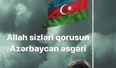 Rəşad Sadıqov və digər futbolçulardan döyüş paylaşımı -