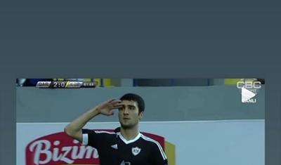 Rəşad Sadıqov və digər futbolçulardan döyüş paylaşımı -