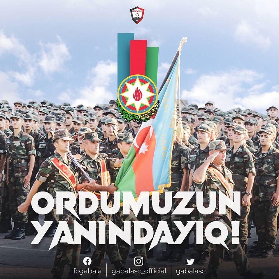 "Qəbələ": "Ordumuzun yanındayıq! "