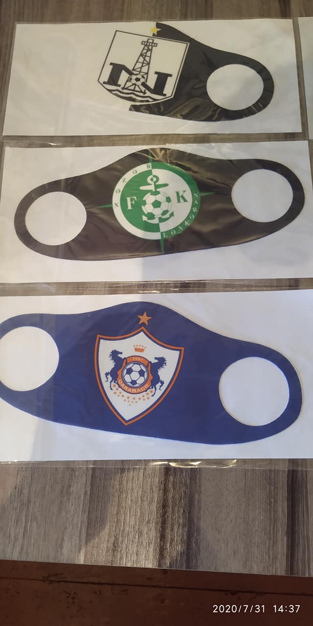 "Neftçi", "Qarabağ" və "Xəzər Lənkəran" üçün maska hazırlandı