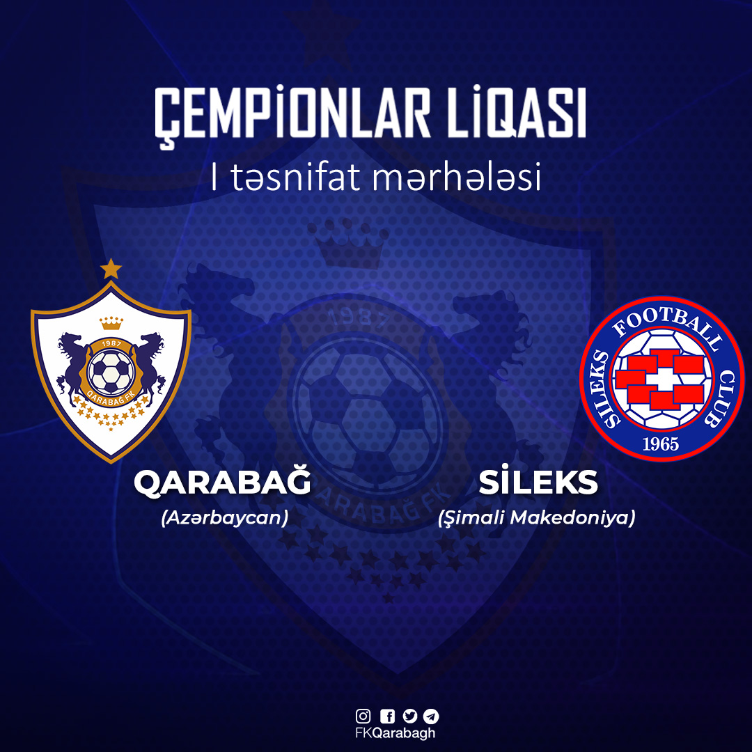 “Qarabağ”ın Çempionlar Liqasında  rəqibi bilindi