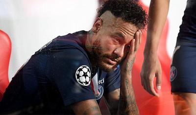 Neymar məğlubiyyətə dözmədi, ağladı -
