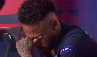 Neymar məğlubiyyətə dözmədi, ağladı -