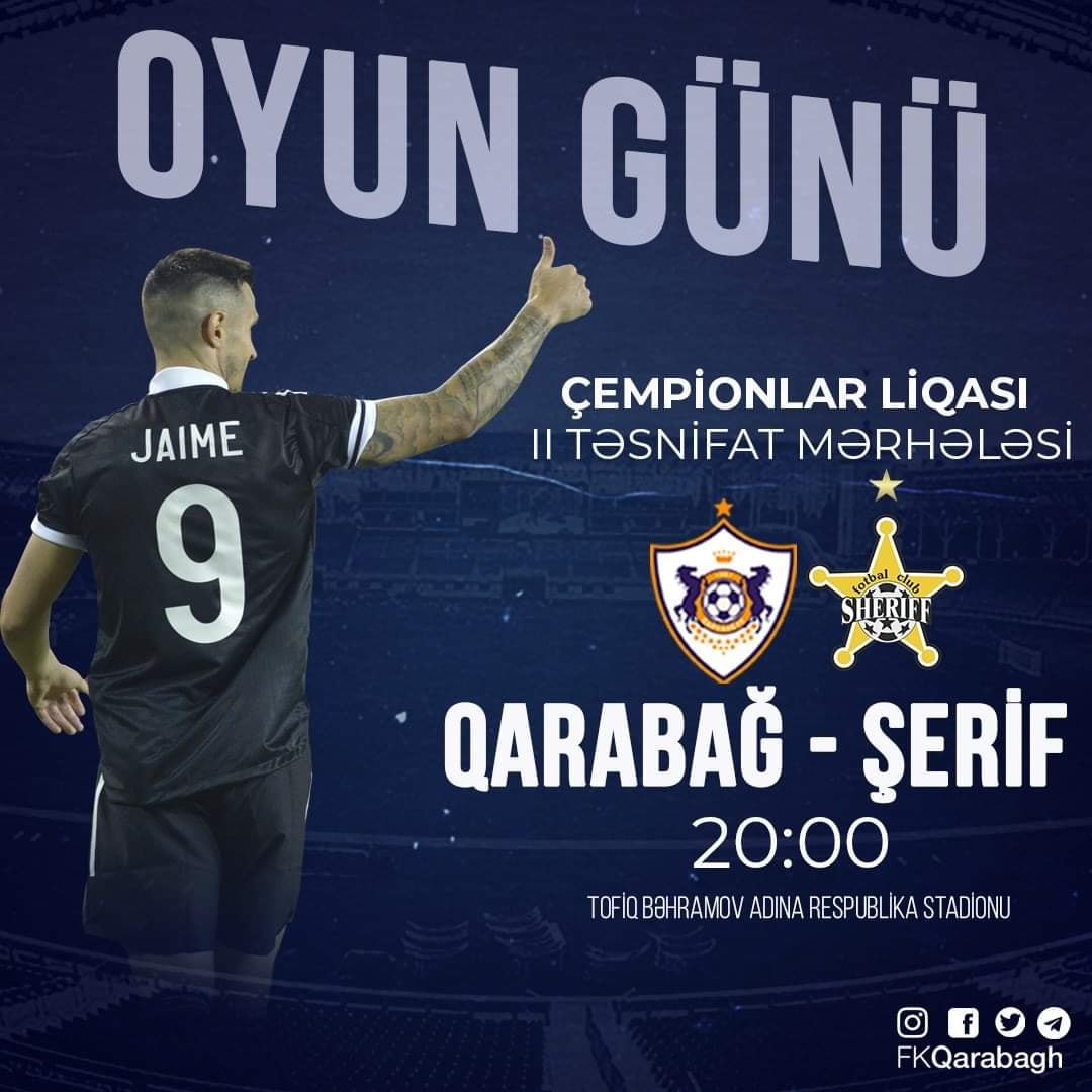 "Qarabağ" 2 qolla növbəti mərhələdə - YENİLƏNİB