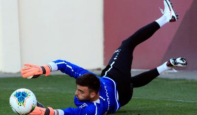 Ayxan Abbasov futbolçuları başına topladı və ...
