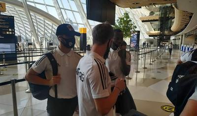 "Qarabağ" Kipr yolunda  - Hava limanından