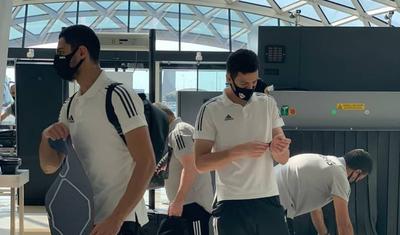 "Qarabağ" Kipr yolunda  - Hava limanından