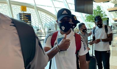 "Qarabağ" Kipr yolunda  - Hava limanından