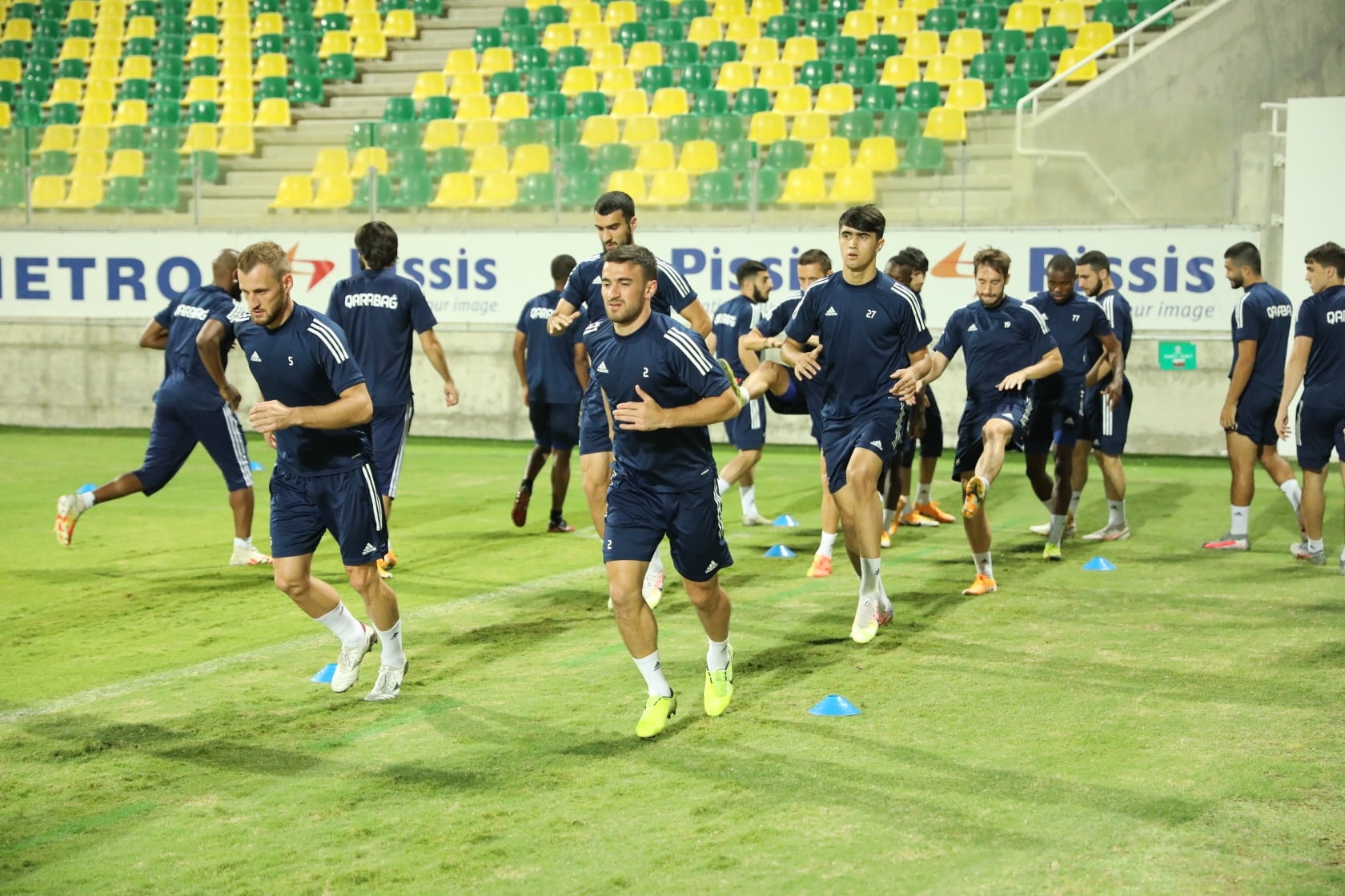 "Qarabağ" bu gecə Kiprdə nə etdi? - FOTOLAR