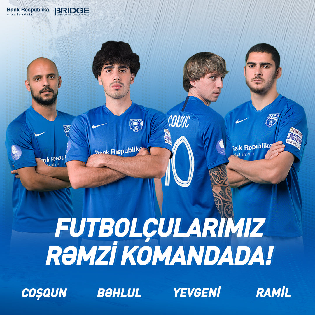 “Sabah“ın 4 futbolçusu APL-da II turun rəmzi komandasında