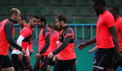 Şeydayev “Sabah”ın məşqində nə edir? -