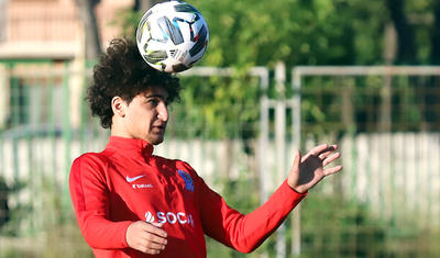 Millimizin futbolçuları Podqoritsada yoxlanıldı -